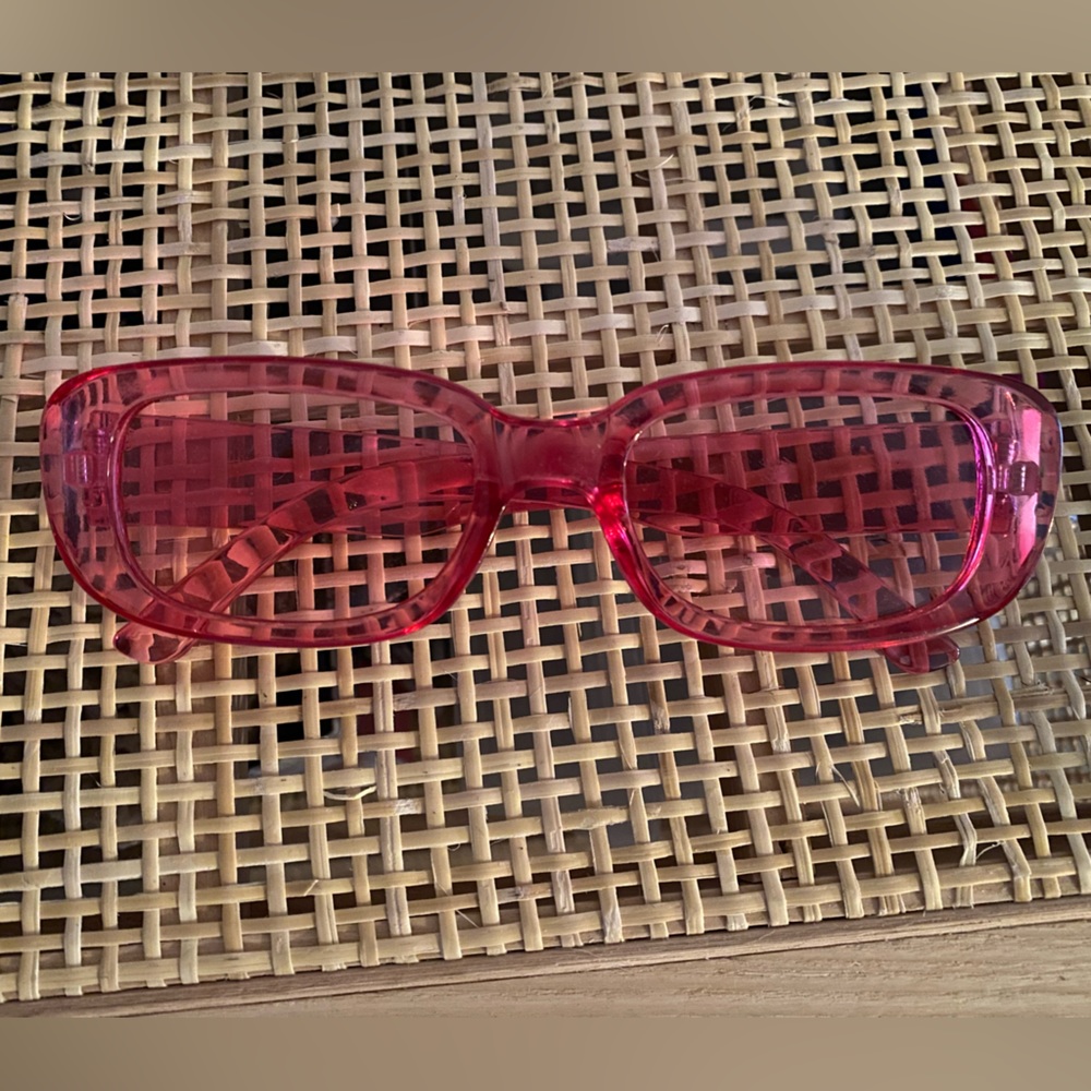 Pink sunglasses